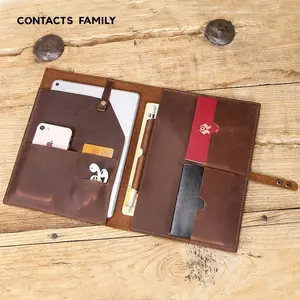 Étui pour tablette en cuir véritable pour <span class=keywords><strong>iPad</strong></span> Pro et <span class=keywords><strong>Air</strong></span> 10.5 CF2002-10.5 housse de protection <span class=keywords><strong>pochette</strong></span> pratique sacoche pour ordinateur portable et housse - Product Image 1