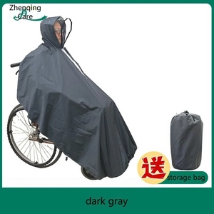 Poncho de pluie pour fauteuil roulant, imperméable, coupe-vent, cape de pluie pour personnes âgées, léger, respirant, pour usage extérieur - Product Image 6