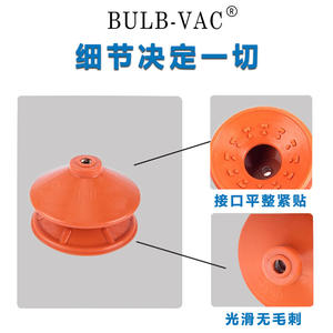 Ventosa de Vacío de Esponja Roja Superfuerte, Sin Rastro, Presión Negativa, Piezas Neumáticas Industriales, Elevadores Robóticos - Product Image 2