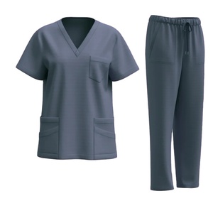 Conjuntos de Uniformes Médicos Personalizados Más Vendidos para Comercio Exterior, Conjuntos de Ropa de Trabajo Estilo Europeo y Americano - Product Image 1