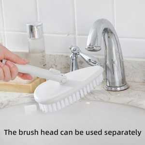 Shower Scrubber Cleaning <b>Brush</b> Combo Bath Tub Tile Cleaner Scrubber <b>Brush</b> with Adjustable Long Handle <b>Scrub</b> Cleaning <b>Brush</b> - Product Image 5
