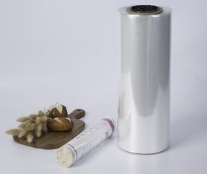 Centre de film d'emballage en plastique thermorétractable POF micro perforé plié étanche à l'humidité avec rouleaux d'impression de logo personnalisé pour l'emballage - Product Image 3