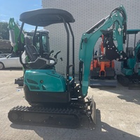 Mini-chargeuse sur chenilles d'occasion Rongyixin, godet 1050x730x730mm, pompe hydraulique Eaton, moteur de marque réputée, 500kg, garantie 2 ans