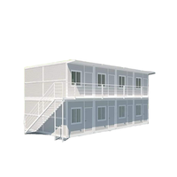 Maison conteneur en acier moderne, carrée, compacte, respirante, épaissie, amovible, pour bureau à domicile ou chambre d'hôtel, à prix compétitif