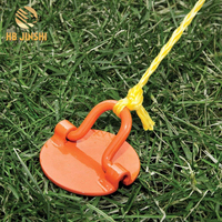 Piquet ancre en spirale pour chien, fixation de tente, accessoire de protection