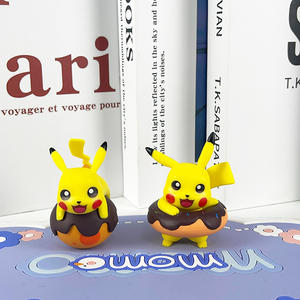 6 pièces/ensemble Gourmet thème Mini Figure ensemble mignon Anime <span class=keywords><strong>Figurine</strong></span> jouets à collectionner pour voiture décoration intérieure ornement de bureau - Product Image 3