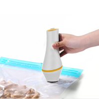 Mini Scelleuses Alimentaires Portatives avec Gonflage d'Air, Modes Alimentation Humide et Sèche, Scellage 30 cm pour Chefs Domestiques