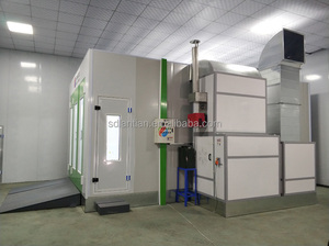 BLUESKY BSH-SP9300B Good Quality <strong>Spray</strong> <strong>Booth</strong> for <strong>Car</strong> Painting with Riello <strong>Diesel</strong> Burner CE Approved 22kw 380V/3PH/550HZ - Product Image 3