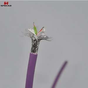 <span class=keywords><strong>Cable</strong></span> RS485 de 120 Ohm, 2x0.5mm², 20AWG, Par Trenzado Blindado STP, <span class=keywords><strong>Cable</strong></span> Industrial para CAN <span class=keywords><strong>Bus</strong></span>, PLC, Automatización de Fábrica - Product Image 3