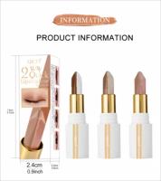 QICIY 2-Wege Schnell-Ton-Umschaltender Lidschattenstift Creme-Lidschattenstift Schimmer Matt Dual-Farben Make-up-Stift Großhandel OEM ODM Bulk