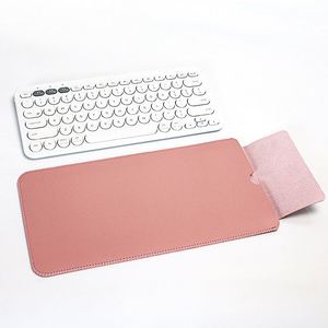 Anti-Scratch Portable Keyboard Pouch Bag PU Leather Keyboard Carrying Case Protective Laptop Cover for Daily Work Travel - Product Image 3