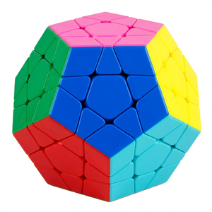 Set de Cubos Magnéticos de Velocidad 3x3x3 Multicolor con Pegatinas Personalizadas, Juguete Educativo para Aliviar el Estrés y Entrenamiento Avanzado - Product Image 1