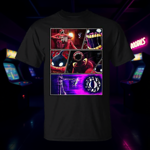 Camiseta de la serie Doors Monsters, unisex, talla mediana para adultos, diseño gráfico - Product Image 3