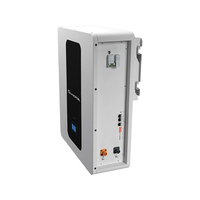 Sistem Penyimpanan Energi Rumah Tenaga Surya Sundta EU Warehouse 48V/51.2V Baterai Lithium Ion LiFePO4 10kWh Kapasitas 200Ah Terpasang di Dinding