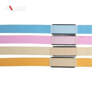 Venta al por mayor correas de levantamiento de pesas de entrenamiento Deadlift logotipo personalizado muñequera gimnasio Powerifting muñequeras - Product Image 3