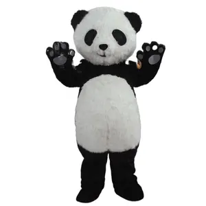 成人毛绒角色服装搞笑商业卡通人物熊猫吉祥物服装