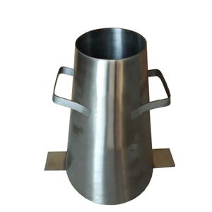 Alta Qualidade Lab Standard Concreto Aço Inoxidável Slump Cone Test Set Slump testing - Product Image 2