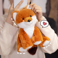 Vente en gros Foxe assis Éléphant Singe Léopard Tigre Ours Pandas et Girafes Peluche Jouet