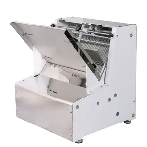 Trending products 2022 new arrivals China commercial bun sliced hamburger cutting machine bakery use loaf bread slicer