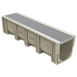 Canal de drenaje <span class=keywords><strong>FRP</strong></span> para entrada, con rejillas - Product Image 1