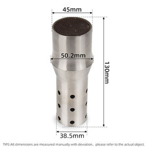 Universal Front Mid End Catalyst DB Killer pour moto Silencieux d'échappement Silencieux Bruit Éliminateur de son - Product Image 4