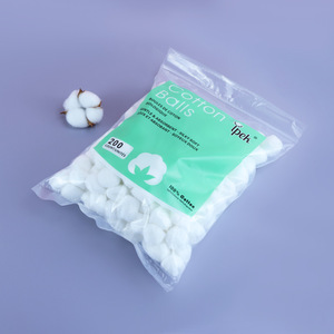 Boules de <span class=keywords><strong>coton</strong></span> 100% pures pour le démaquillage jetable, nettoyage pour vernis à ongles en gel - Product Image 2