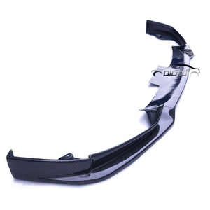 Alerón Inferior de Fibra de Carbono Estilo E, Divisor de Parachoques Delantero para BMW F10 520d 540i 550i M Tech 2010+ - Product Image 2