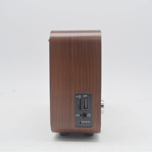 Multifunctional Factory Retro Wooden Digital Display FM Radio with BT TF USB MP3 Player and Built-in Stereo Speaker Portable - Product Image 5