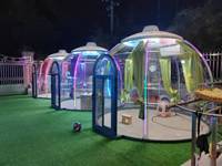 Cabine de ciel étoilé d'isolation thermique en Polycarbonate incassable pour la maison de dôme géodésique Igloo clair par temps extrême
