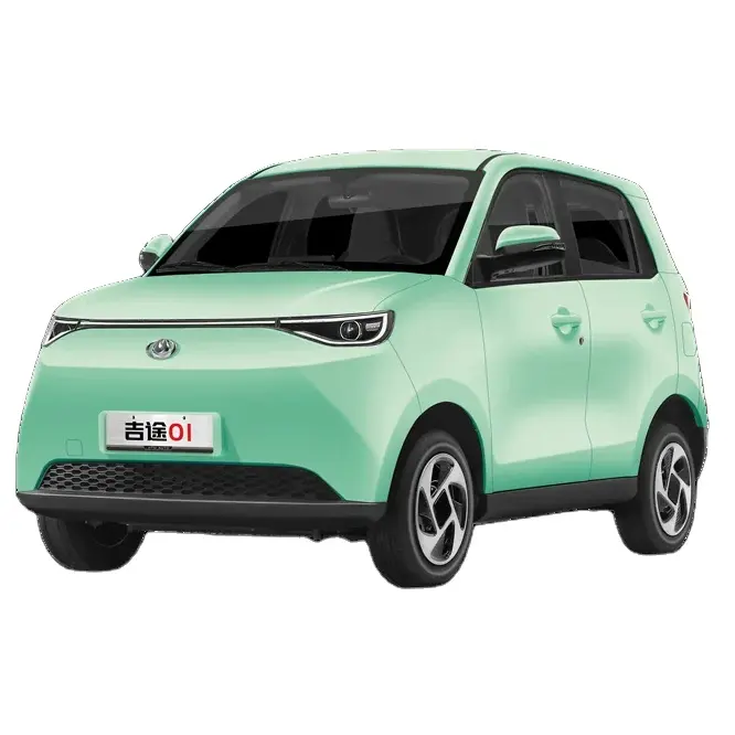 JT01 Green 2024 Hot Sale Electric Mini Car for Adults Small Hybrid Electric Car for Young People Left Steering EEC Certified