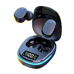 game controller earbud case Suppliers-Tws Earphone Tws G9S Bt 5.1, Headset Gaming Latensi Rendah 8D Hi Fi Lampu Led Sentuh Nirkabel