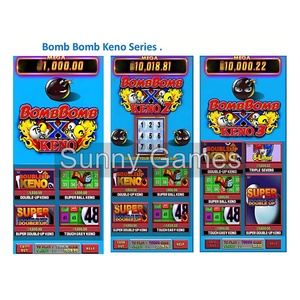 Bomb Bomb Keno 3 Vertical Multi 5 en 1 Jeu Taiwan Arc One Red Game Board PCB (MOQ 1 Pcs) Prix d'usine pour machine de divertissement - Product Image 2