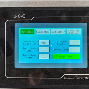 Macchina per affilare la lama dei denti ad alta velocità industriale con oscillazione della testa completamente automatica PM870C
