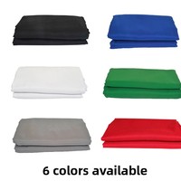 Toile de fond chroma key sans couture 3x6m de couleur unie pour photographie et streaming vidéo – Écrans verts, bleus, noirs, blancs – Arrière-plans virtuels
