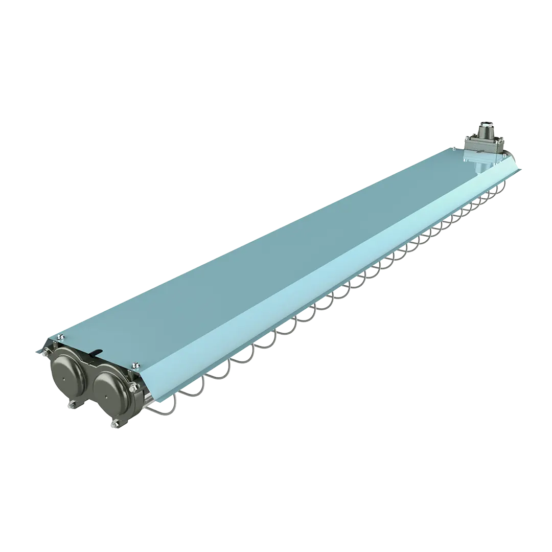 2x36w危険エリア照明ハンギングリニアライト防爆ランプ防爆蛍光リニアライト