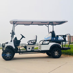 Voiturette de golf électrique de luxe 48V à 6 places, moteur 5KW, chariot de tourisme en métal avec pièces de rechange pour voiturette de golf - Product Image 2