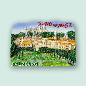 Pegatina de Refrigerador de Austria, Europa, Recuerdos Turísticos de la Ciudad, Fabricantes al por Mayor, Creativa Tridimensional, Decorada a Mano - Product Image 5
