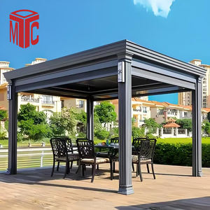 Recinto de Patio de aluminio de estilo moderno de alta calidad <span class=keywords><strong>Precio</strong></span> competitivo Uso al aire libre Villas Porches Sun Room Vidrio templado - Product Image 6