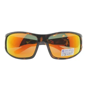 Yaz özel turuncu aynalı lensler kahverengi kaplumbağa tam çerçeve yürüyüş koşu seyahat açık X spor güneş gözlüğü