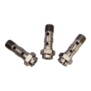 <span class=keywords><strong>Bulloni</strong></span> in Titanio GR5 <span class=keywords><strong>M10</strong></span>*1*37.5mm di Alta Qualità, <span class=keywords><strong>Bulloni</strong></span> Banjo a Testa Esagonale, Raccordo Terminale Tubo Freno - Product Image 4