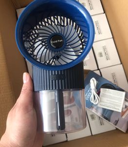 Nuevo ventilador USB 2 en 1 portátil 2025 para dormitorio/oficina, ventilador de humidificación recargable para escritorio, ventilador esencial para exteriores en verano - Product Image 5