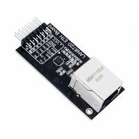 Modul Elektronik Pintar LAN8720 Modul Jaringan Ethernet Transceiver Papan Pengembangan Antarmuka RMII