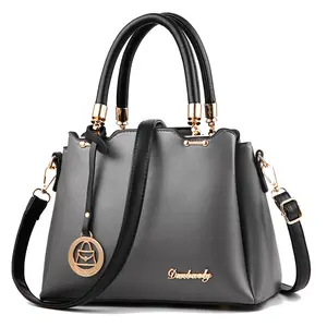 Good pu leather quality handbags flower design women handbags sweet lady bags