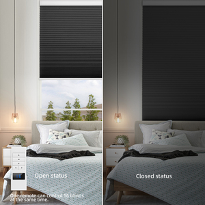 Stores alvéolaires ZSTARR à télécommande, cellules hexagonales avec doublure en feuille d'aluminium, insonorisés pour véranda vitrée, vente en gros usine - Product Image 2