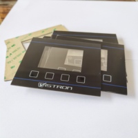 Autocollant de panneau de commande en PVC personnalisé Kuliwei, adhésif 3M, superposition de boutons d'équipement, membrane graphique pour équipement