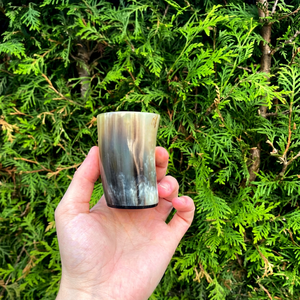 Tasse à boire de luxe faite à la main en corne de buffle, style rustique naturel, verre Viking, vaisselle personnalisée, cadeau pour la vente en gros - Product Image 1