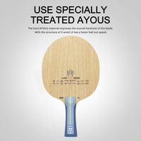 Lame de tennis de table LOKI K5, 5 plis de bois pur, lame de ping-pong professionnelle pour le contrôle, pour les joueurs débutants et amateurs, entraînement