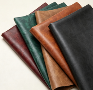 Campioni gratuiti OEM GRS in pelle sintetica riciclata <span class=keywords><strong>vintage</strong></span> impermeabile Crazy Horse PU per scarpe, borse e tappezzeria - Product Image 6