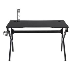 Table de jeu électrique professionnelle WSE8004 en gros avec éclairage LED RGB, bureau de jeu de luxe avec porte-gobelet - Product Image 3