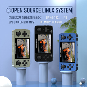 Nouveau lecteur de jeu portable <span class=keywords><strong>RG351MP</strong></span> avec machine de jeu de poche à écran IPS de 3.5 pouces qui prend en charge les jeux PS1 et le Wifi externe - Product Image 5